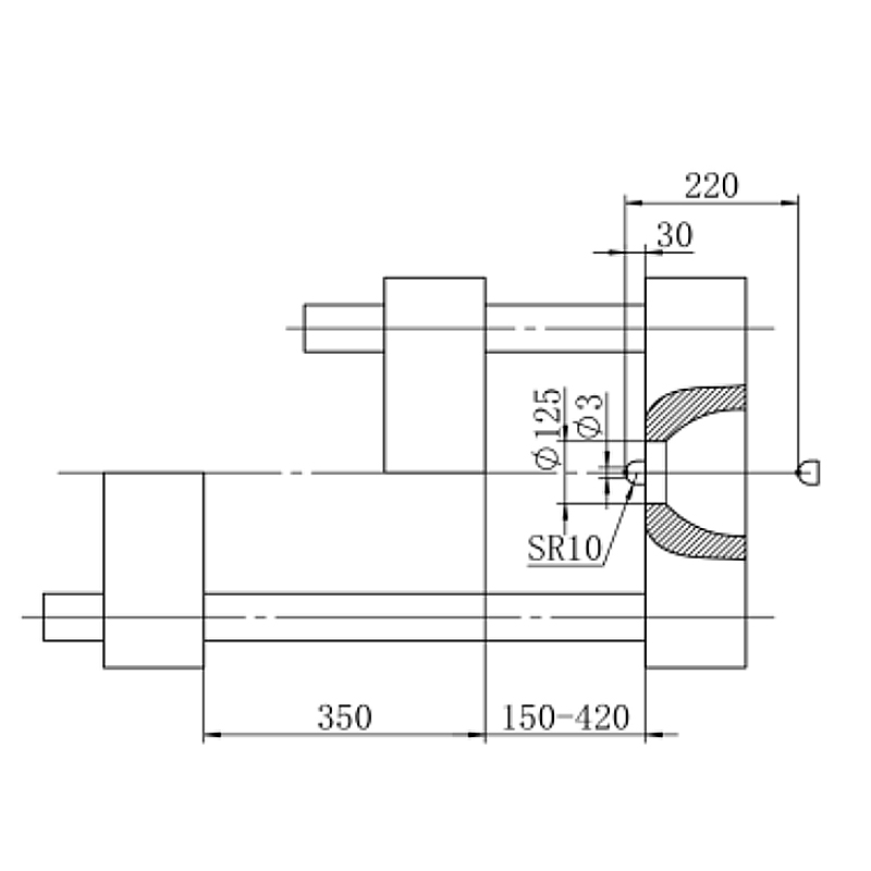 เครื่องฉีดขึ้นรูปท่อ PPR คุณภาพสูง SLA128