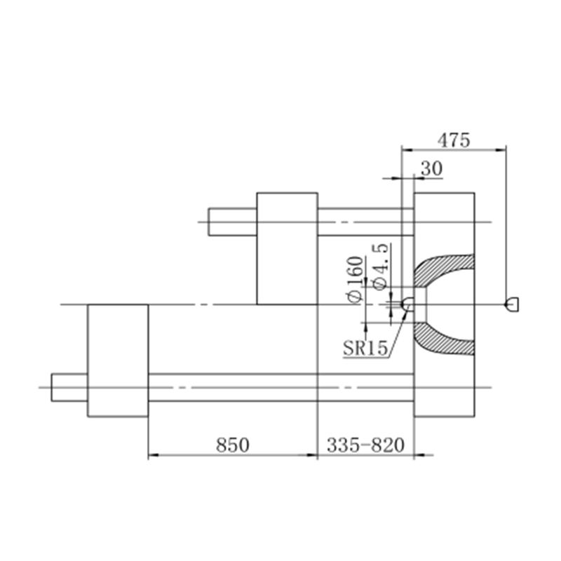 เครื่องฉีดขึ้นรูปแบบปั๊มคงที่ไฮบริดความเร็วสูง SLA528